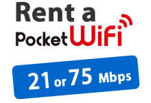 Rent a pocketwifi in Japan